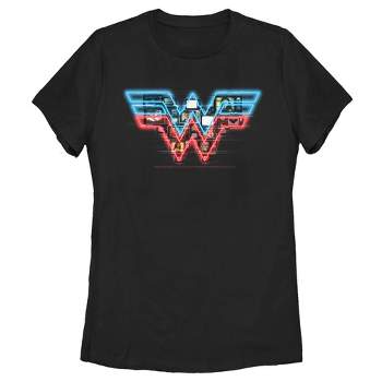 Women's Wonder Woman 1984 TV Logo Overlay T-Shirt