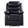 Wood Power Recliner with Pillow Top Arms and High-Density Foam Seating - 3 of 4