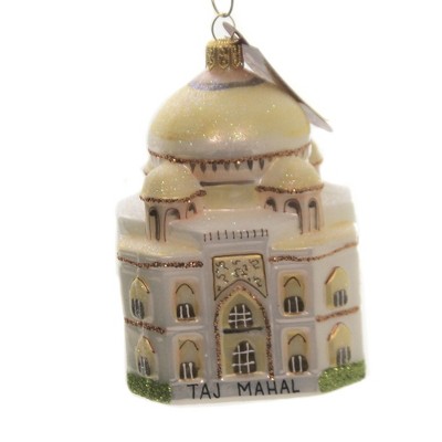 Holiday Ornaments 4.0" Taj Mahal - India Mausoleum  -  Tree Ornaments
