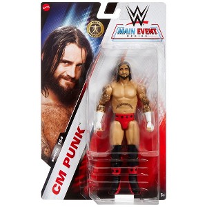 WWE Main Event 154 CM Punk Action Figure - 1 of 3