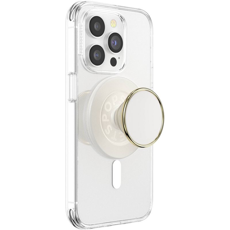 PopSockets Magnetic Enamel Phone Grip with MagSafe, Magnetic Adapter Ring Included, 3 of 7
