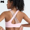 POPSUGAR PS Strappy Sports Bra for Women Blossom - Criss-Cross Back Padded Yoga Bra Workout Tops & Removable Cups - 3 of 4