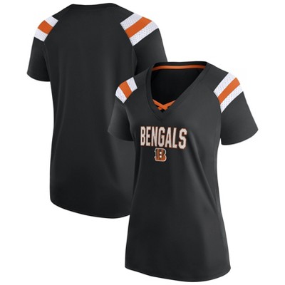 NFL Cincinnati Bengals Men's Shoestring Catch Polo T-Shirt - S