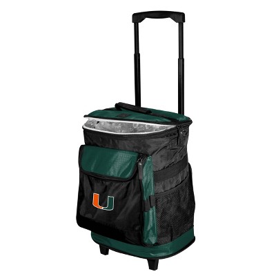 NCAA Miami Hurricanes 48 Can Rolling Cooler - 64qt