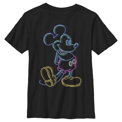 Louis Vuitton Mickey Mouse Disney Black Yellow T-Shirt • Kybershop