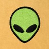 Dalix Alien Embroidery Washed Sweatsuit Set Hoodie Jogger Soft Fleece Relaxed Fit Lounge Mens - 2 of 4
