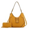 MKF Collection Juliette Vegan Leather Women’s Shoulder Bag with Matching Wallet by Mia K - 2 of 4