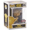 Funko POP Star Wars 4 Inch Vinyl Figure | Metallic Gold Yoda - 2 of 2