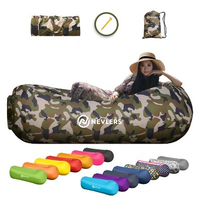 Nevlers Tear-resistant Inflatable Loungers - Camouflage : Target