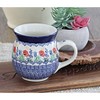 Blue Rose Polish Pottery Ceramika Artystyczna Bubble Mug - 3 of 3