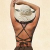 Women's Chic Crochet Trim Bikini Top - Cupshe - 3 of 4