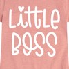 Girls' - Instant Message - Little Boss Fitted Short Sleeve Graphic T-Shirt - 2 of 4