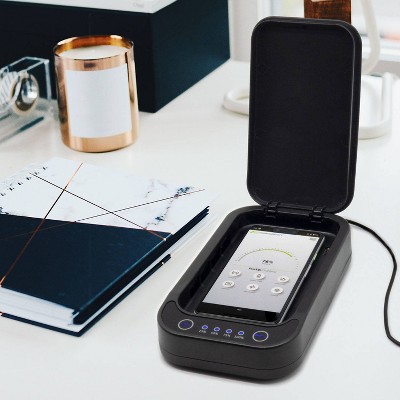 Bracketron Power Up Clean Up Wireless Phone Charger and Sanitizer