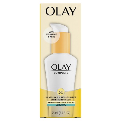 Olay Complete Lotion Moisturizer - Sensitive Skin - SPF 30 - 2.5 fl oz