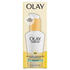 Olay Complete Lotion Moisturizer - Sensitive Skin - SPF 30 - 2.5 fl oz - 1 of 4