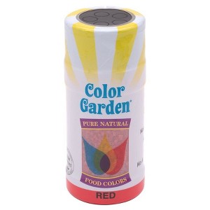 Red Natural Sugar Crystals by Color Garden  -  3 oz Container - 1 of 1