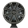 Kicker KMFC8 8" Flat Mount Loaded Marine Wake Towers with 46KM84L Speakers - Charcoal Grills with Black Enclosures - 4 of 4
