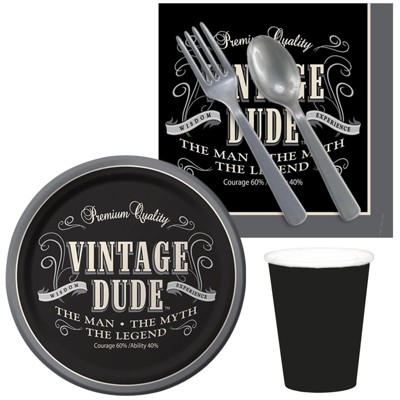 16ct Vintage Dude Snack Pack