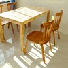 KTMBDW Dining Chairs Set of 2, Dining Chair with Wood Legs, Modern Side Chair for Dining Room/Kitchen - 3 of 4