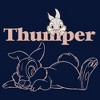 Boy's Bambi Thumper Line Art T-Shirt - 2 of 4