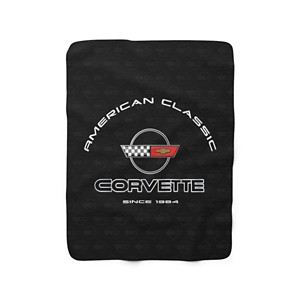 C4 Corvette Super Soft Throw Blanket - 1 of 1