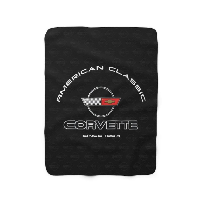 C4 Corvette Super Soft Throw Blanket, 1 of 2