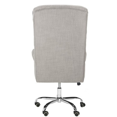 Gray High Back Fabric Executive Swivel Desk Chair