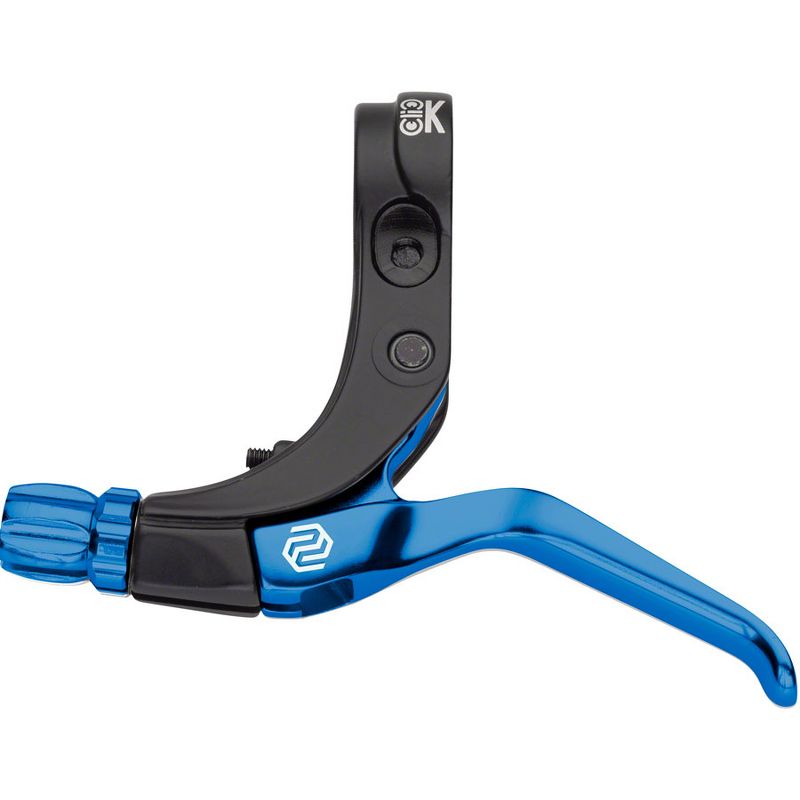 Promax Click V-Point Brake Lever - Long Reach, Blue, 2 of 3