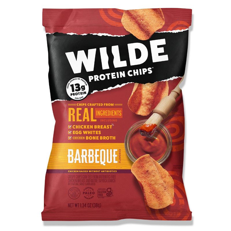 Wilde Brand Protein Chips - BBQ - 5.36oz/4ct, 4 of 9