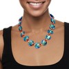 Ross-Simons Italian Multicolored Murano Glass Fish Necklace With 18kt Gold Over Sterling Size 18 - 2 of 4