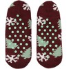 Seven Times Six Rudolph The Red-Nosed Reindeer Christmas Holiday Slipper Socks No-Slip Sole Brown - 3 of 4