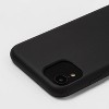Apple Iphone 11/xr Silicone Case - Heyday™ Black : Target