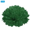 Unique Bargains Decorative Reusable Party Wedding Tissue Pom Poms Flowers 5 Pcs - 3 of 4