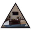 Chloe Lighting Reflection Contemporary Black Finish Triangle Framed Wall Mirror 31.5 Inch Height - 4 of 4