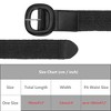 INSPIRE CHIC Women Woven Wide Stretch Straw Rattan Plastic Buckle Elastic Belts 1Pc - 4 of 4