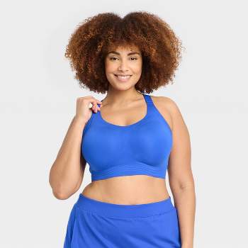 Women's Everyday Soft Light Support Strappy Sports Bra - All In Motion™ :  Target