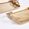 Plum & Post Pomegranate Branch Decorative Trays Set of 2 - 3 of 4