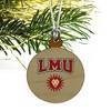 Loyola Marymount University Lions Mini Small Tiny Wood Christmas Tree Holiday Ornament - 3 of 4