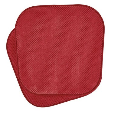 GoodGram 2 Pack: Ultra Comfort Memory Foam Non-Slip Chair Pads/Cushions