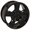 OE Wheels CV76 20 Inch Rim Fits Tahoe Style 6x139.7 20x9 Gloss Black - Hollander 5652 (1) - 4 of 4