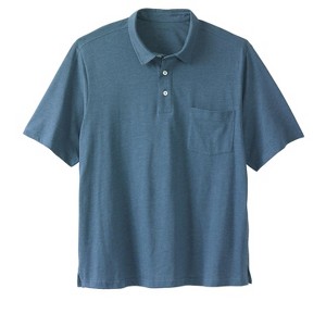 KingSize Shrink-Less Lightweight Polo - 1 of 4