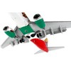 Boeing 737-700 Commercial Aircraft w/Flaps Down California Flag Livery "Gemini 200" 1/200 Diecast Model Airplane by GeminiJets - 3 of 4