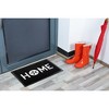 Evideco French Home Goods Welcome Door Mat, Non-Slip 100% Recycled PVC Rug, Two Sizes Available, Indoor/Outdoor Use - 2 of 4
