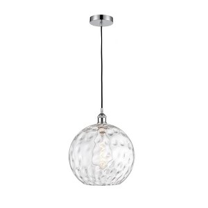 Athens Water Glass - 1 Light Mini Pendant In Industrial Style-14.75 Inches Tall and 12 Inches Wide - 1 of 1