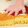 Unique Bargains Soft Non-Slip Thick Shaggy Water Absorbent Botanical Pattern Bath Floor Mat - 3 of 4
