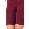 Women's Athletic High Waist Biker Shorts - ZENANA - 3 of 3