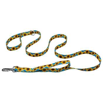 Country Brook Petz Sunflowers Deluxe Reflective Dog Leash