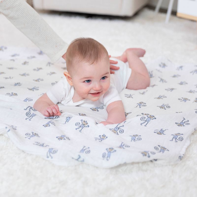 aden + anais muslin swaddle blankets - 4pk, 4 of 10
