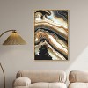 Art Remedy Black and Gold II Agate and Geode Wall Art Framed - 2 of 4