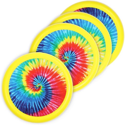Park Beach Glow in the Dark FLYING DISC Frisbee Toy Outdoor Summer Fun Pool 